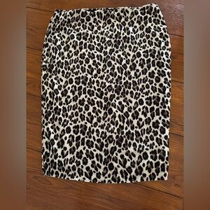 Vince Camuto Leopard Print Women's Skirt